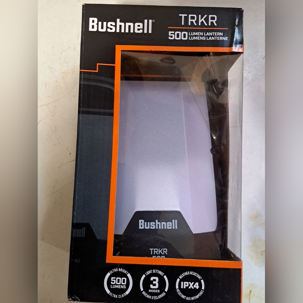 Brand New Bushnell TRKR 500 Lumen Lantern
